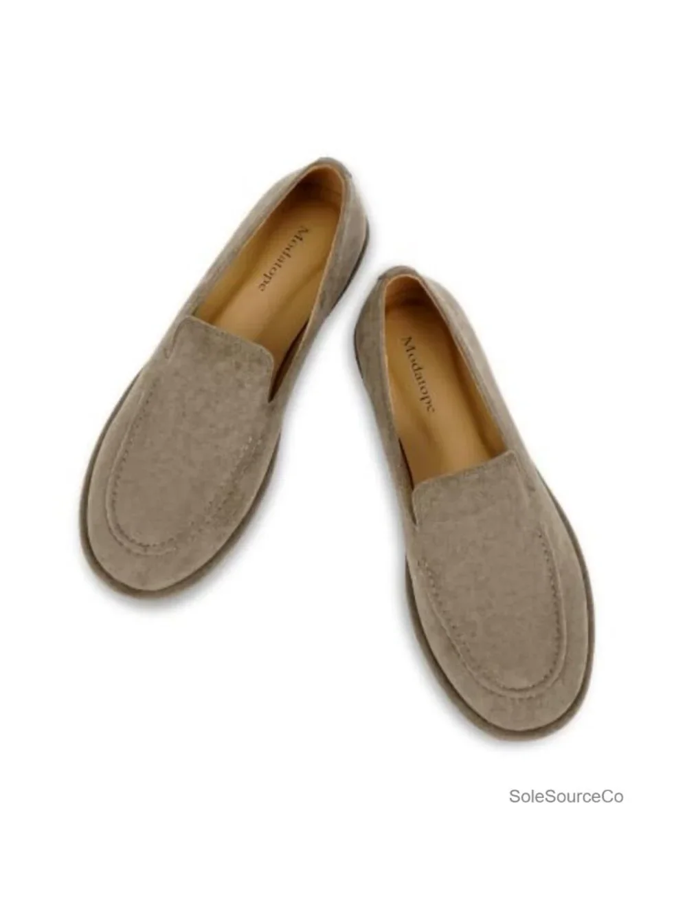 Women's Flat Loafers Faux Leather Slip On Comfort Shoes